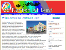 Tablet Screenshot of dorfen-ist-bunt.de